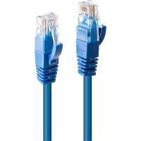 Lindy 2m Cat.6 U/UTP Network Cable, Blue