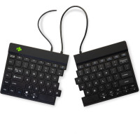 R-Go Tools RGOSP-USWIBL tastatūra Birojs USB QWERTY Amerikāņu angļu valoda Melns