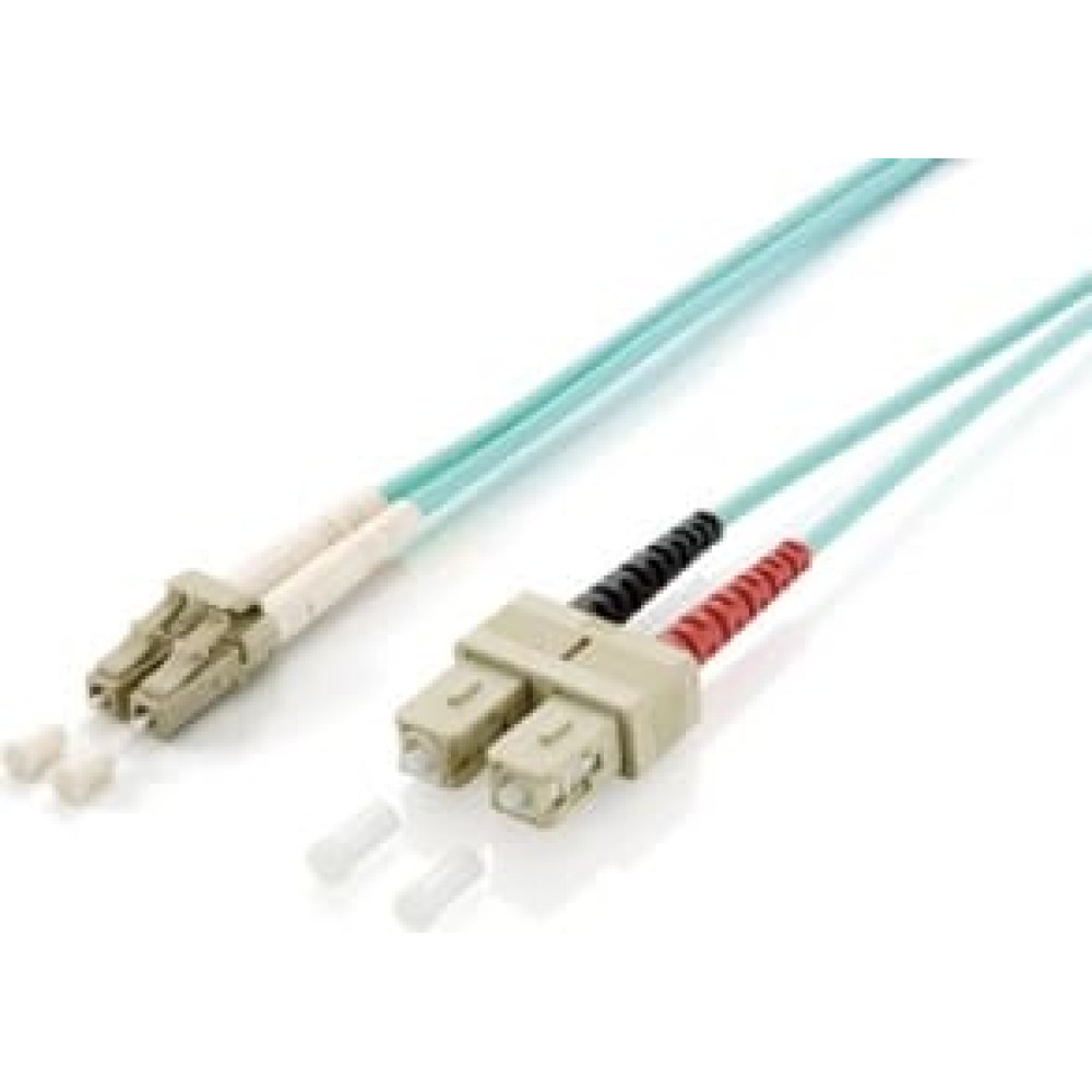 Equip 255312 InfiniBand un optiskās šķiedras kabelis 2 m LC SC Tirkīzs