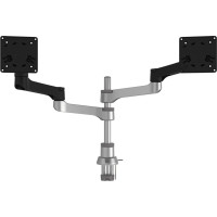 R-Go Tools RGOVLZE4TWSI monitora stiprinājums un statīvs 81,3 cm (32") Galds Melns