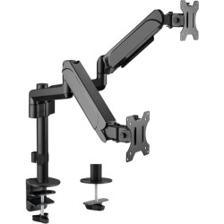 Equip Tischhalterung 17"-32"/ 9kg 2TFT 360° Gasfeder      sw