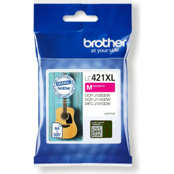 Brother LC-421XLM tintes kārtridžs 1 pcs Oriģināls Augsta (XL) produktivitāte Fuksīns