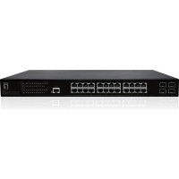 Level One LevelOne GEP-2861 tīkla pārslēgs Vadīts L2 Gigabit Ethernet (10/100/1000) Power over Ethernet (PoE) 1U Melns