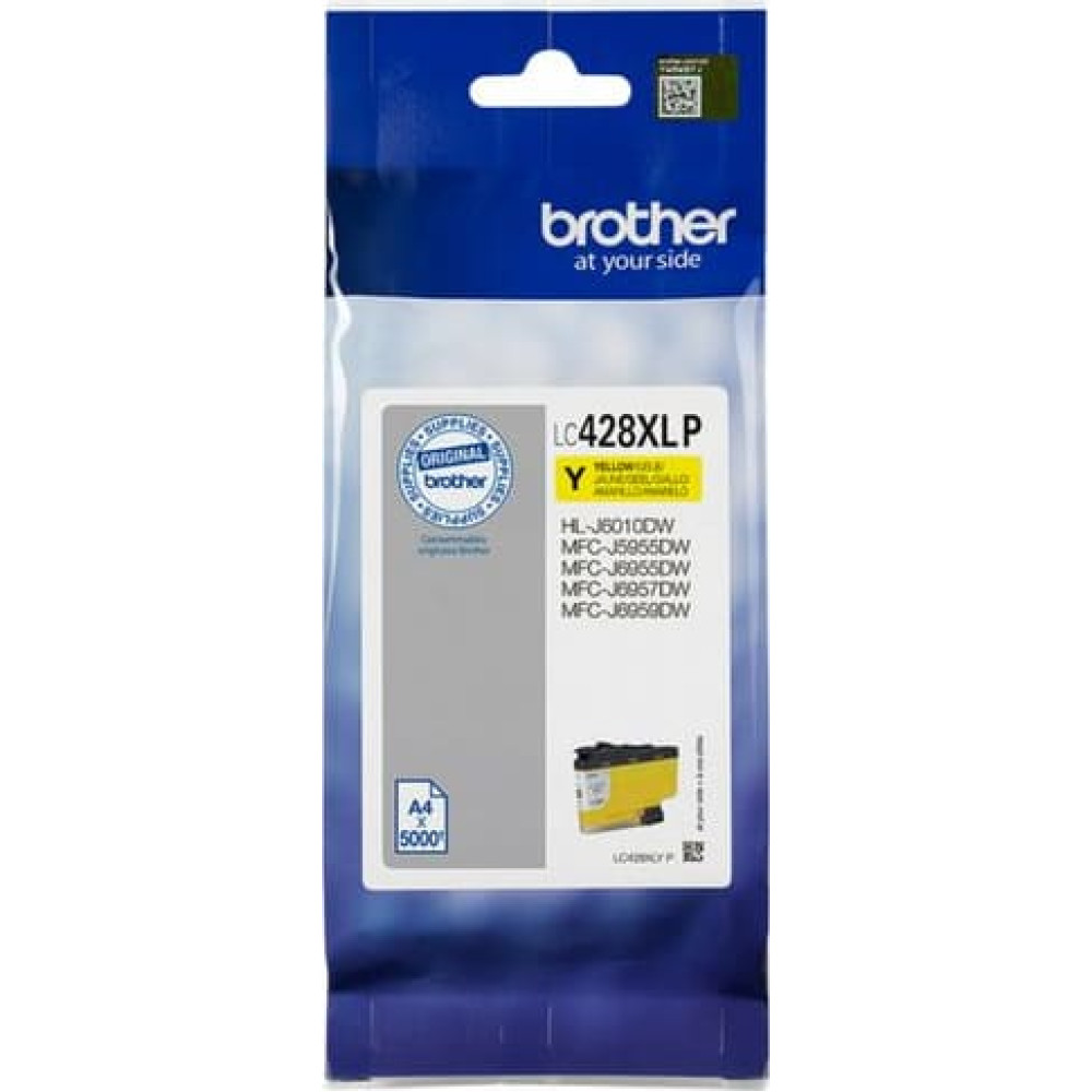 Brother LC-428XLYP tintes kārtridžs 1 pcs Oriģināls Dzeltens