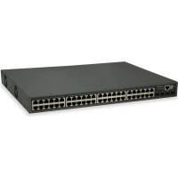 Level One LevelOne GTP-5271 tīkla pārslēgs Vadīts L3 Gigabit Ethernet (10/100/1000) Power over Ethernet (PoE) Pelēks