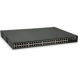 Level One LevelOne GTP-5271 tīkla pārslēgs Vadīts L3 Gigabit Ethernet (10/100/1000) Power over Ethernet (PoE) Pelēks