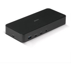 Lindy DST-Pro Universal, USB Type C and Type A Hybrid Laptop Docking Station with 3x4K Support (DP, HDMI)