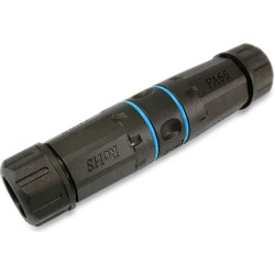 Equip 221172 kabeļu spraudņu pāreja RJ-45 Melns, Zils