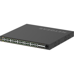 Netgear GSM4248PX-100EUS tīkla pārslēgs Vadīts L2/L3/L4 Gigabit Ethernet (10/100/1000) Power over Ethernet (PoE) Melns