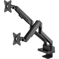 Manhattan 461887 monitora stiprinājums un statīvs 81,3 cm (32") Galds Melns