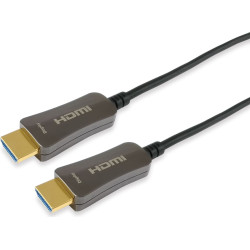 Equip 119430 HDMI kabelis 30 m HDMI Type A (Standard) Melns