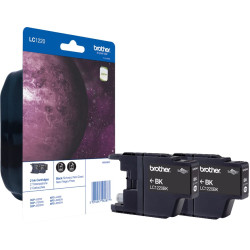 Brother LC1220BKBP2 tintes kārtridžs 2 pcs Oriģināls Melns