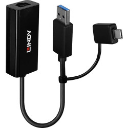 Lindy USB 3.2 Gen 1 Gigabit Ethernet Converter