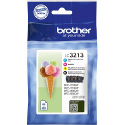 Brother LC3213VAL tintes kārtridžs 4 pcs Oriģināls Melns, Tirkīzzils, Fuksīns, Dzeltens