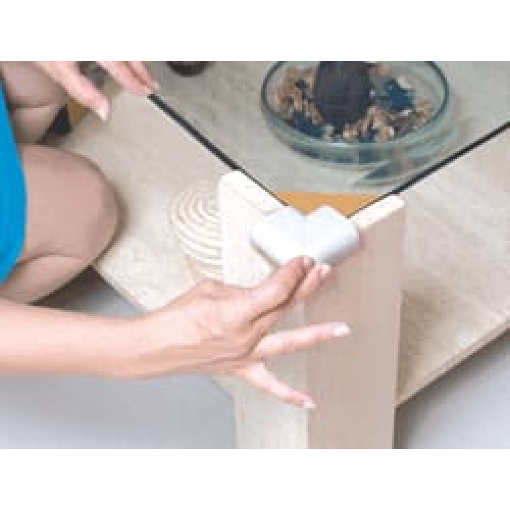 Corner Cushion Rubber From White Heat Sealed Blister