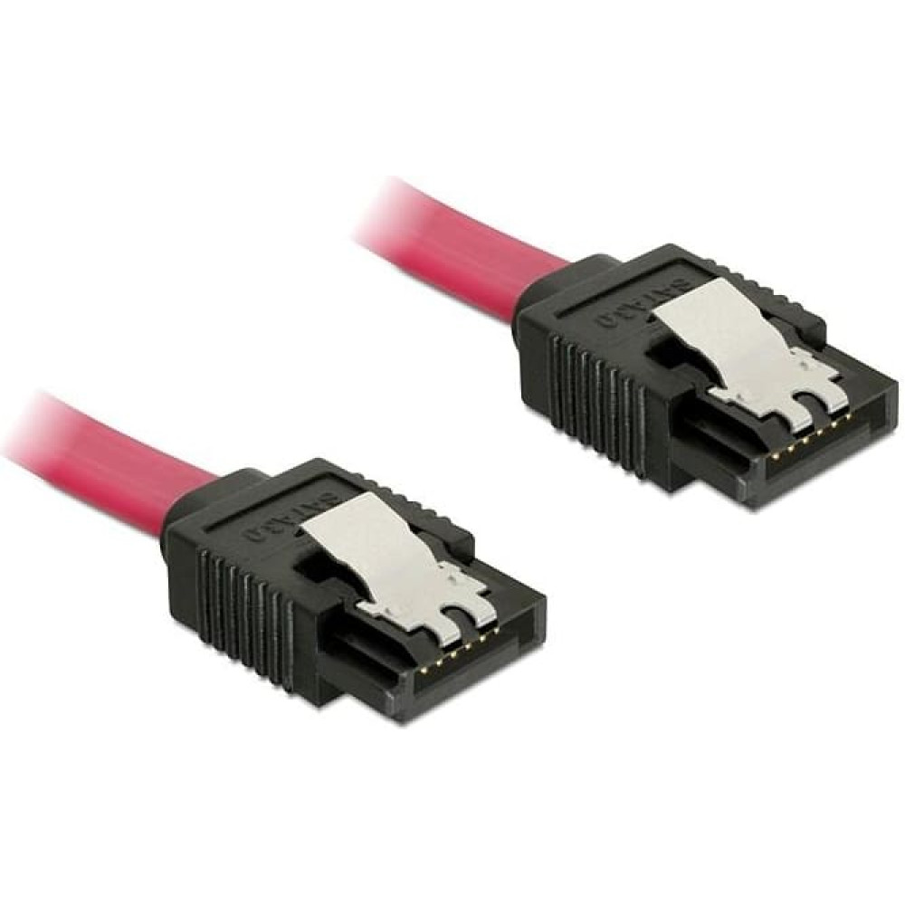 Delock SATA 6 Gb/s Cable 20 cm red