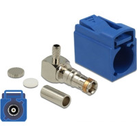 Delock FAKRA C jack 90° for crimping