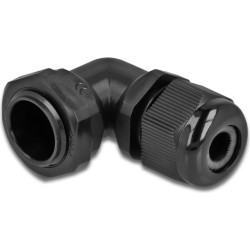 Delock Cable Gland 90° angled PG13.5 black