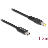 Delock Laptop Charging Cable USB Type-C&trade; male to 5.5 x 2.5 mm male