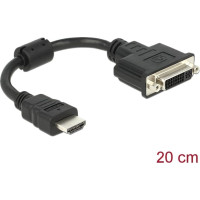 Delock Adapter HDMI male > DVI 24+5 female 20 cm