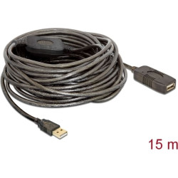 Delock Cable USB 2.0 Extension, active 15 m