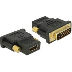 Delock Adapter DVI 24+1 pin male > HDMI female