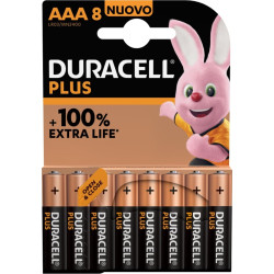 Duracell Plus 100 AAA Vienreizējas lietošanas baterija Sārmaina akumulatoru baterija