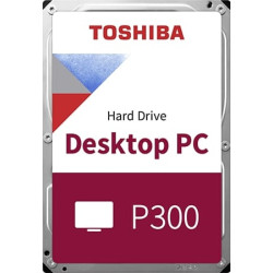 Toshiba 8.9cm (3.5")  6TB SATA3 Desktop P300 Red    5400 intern