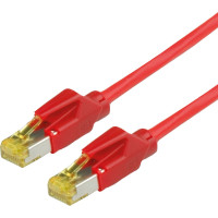 Draka Multimedia Cable DRAKA Patchkabel Kat.6A (Class EA) S/FTP, UC900 TM31, LSOH, rot, 1 m