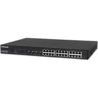 Intellinet 560900 tīkla pārslēgs Vadīts L2 Gigabit Ethernet (10/100/1000) Power over Ethernet (PoE) 1U Melns