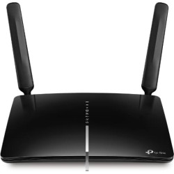 Tp-Link Archer MR600 bezvadu rūteris Tīkls Gigabit Ethernet Divkāršā frekvenču josla (2.4 GHz / 5 GHz) 4G Melns