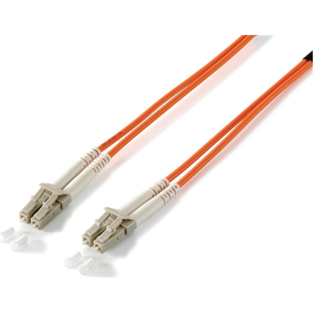 Equip LC/LС 62.5/125&mu;m 3.0m InfiniBand un optiskās &scaron;ķiedras kabelis 3 m Oranžs