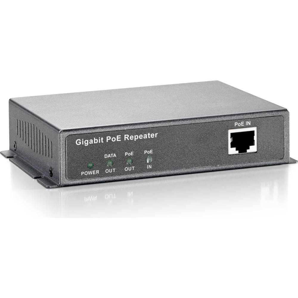 Level One LevelOne POR-0311 tīkla pagarinātājs Tīkla atkārtotājs Pelēks 10, 100, 1000 Mbit/s
