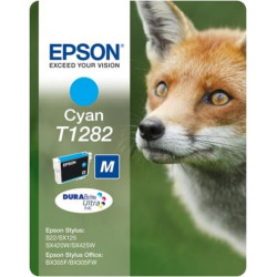 Epson Fox Singlepack Cyan T1282 DURABrite Ultra Ink