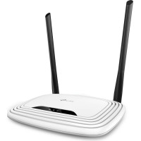 Tp-Link TL-WR841N bezvadu rūteris Ātrais Ethernet Viena frekvenču josla (2.4 GHz) Balts