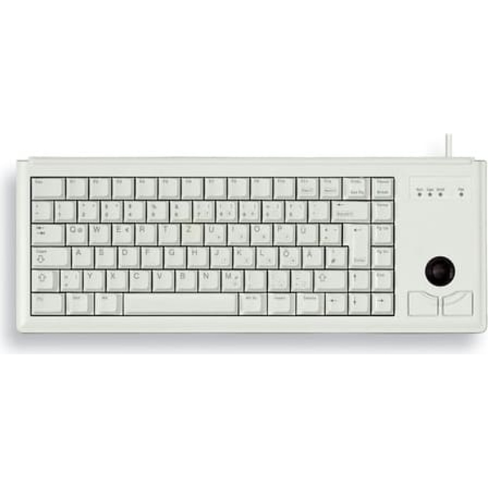 Cherry TAS G84-4400 Corded US-Layout hellgrau TRACKBALL USB