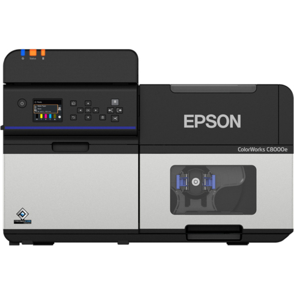 Epson ColorWorks C8000e (BK) label printer Inkjet Colour 600 x 1200 DPI 300 mm/sec Wired & Wireless Ethernet LAN