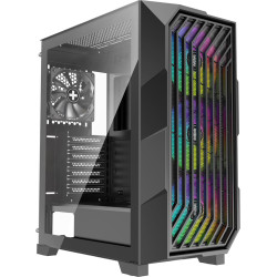Xilence Xilent Breeze II ATX PC Case black, X812.ARGB Gaming ATX PC Case schwarz