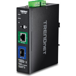 Trendnet TI-BF711SFP Industrial Medienkonverter 10G SFP+ auf 10G  PoE++