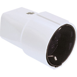 Bachmann central earthing contact coupling, white