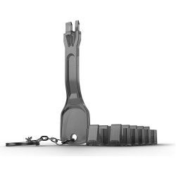 Lindy RJ-45 Port Blockers x 10 with Key