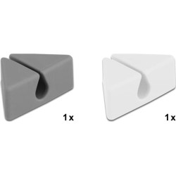 Delock Cable Holder triangle Set 2 pieces
