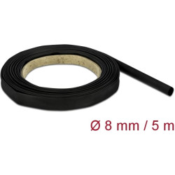Delock Heat Shrink Tube 5 m x 8 mm black