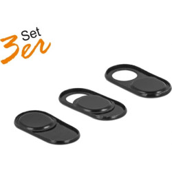 Delock Webcam Cover for Laptop,Tablet and Smartphone 3 Pack