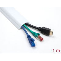 Delock Cable Duct self-adhesive 50 x 12 mm - length 1 m white