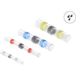 Delock Solder wire connectors waterproof set 50 pieces 26 - 10 AWG assorted colours
