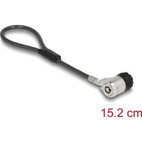Navilock Laptop Security Cable with Key Lock 15.2 cm for Kensington Slot 3 x 7 mm