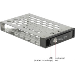 Delock Mobile rack intray for 1 x 2.5″ SATA / SAS HDD / SSD for mobile rack 47228, 47232, 47233, 47235