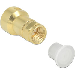 Delock Dust Cover for F plug 10 pieces transparent