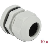 Delock Cable Gland PG25 10 pieces grey